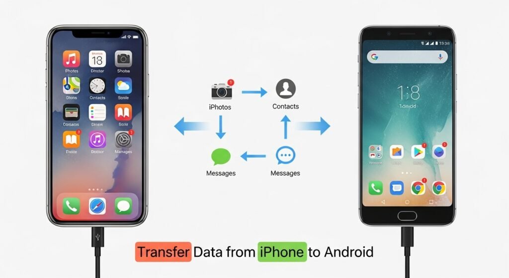 iPhone Transfer data